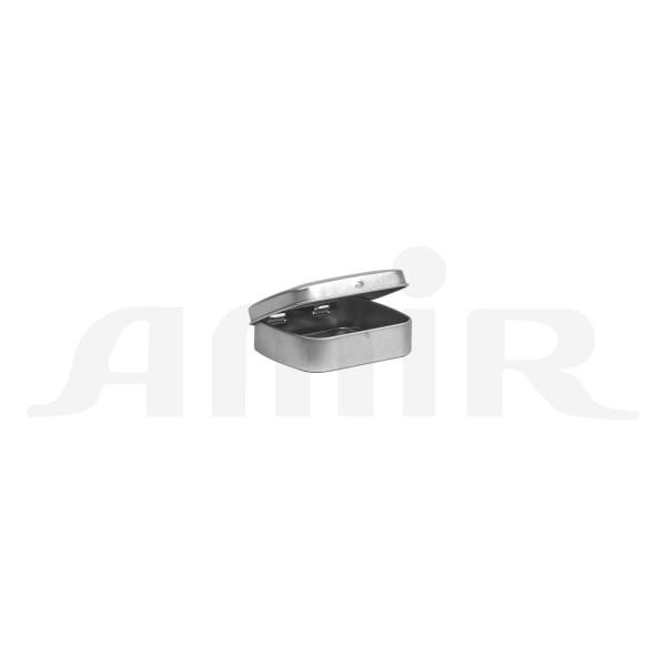 49/57X18 MAT SILVER MENTEŞELİ Baskılı-36'lı paket