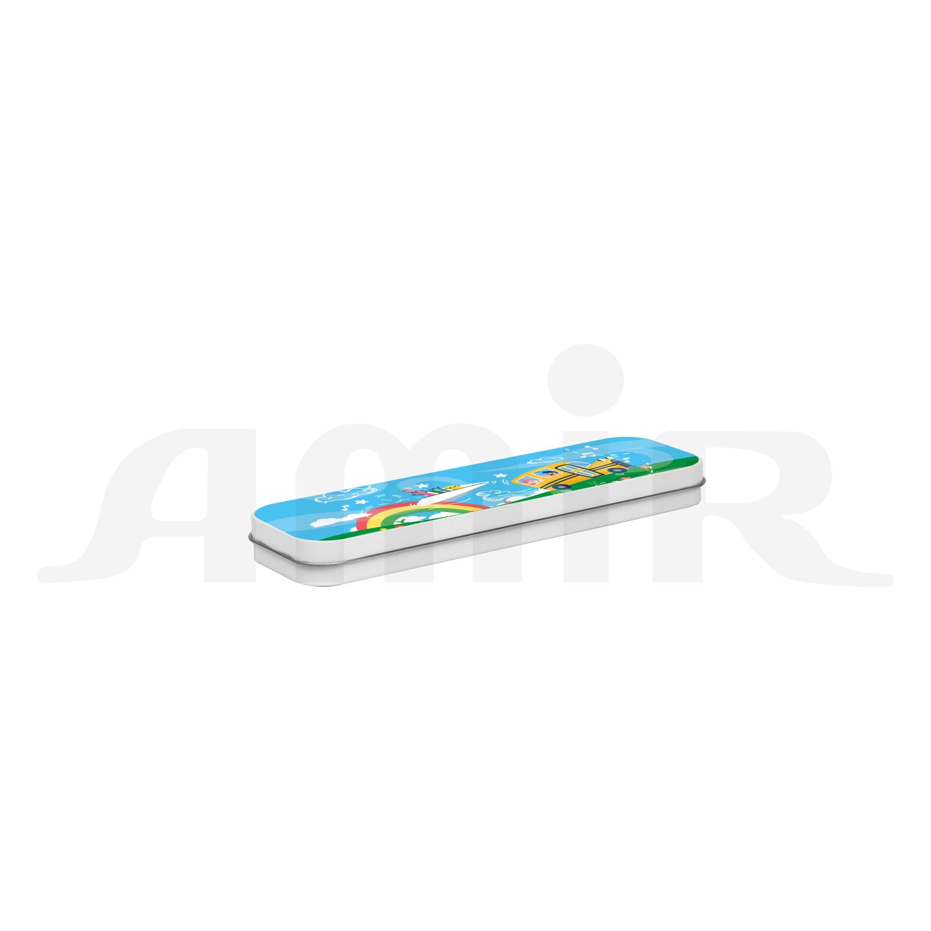 62/222x20 MAT BEYAZ Baskılı-15'li paket