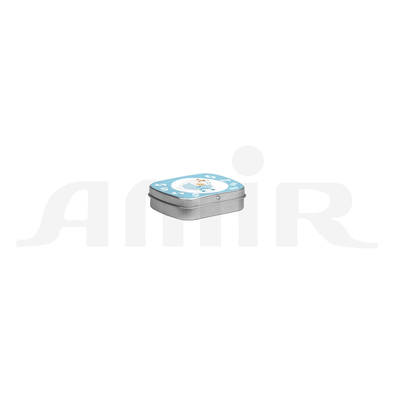 49/57X18 MAT SILVER MENTEŞELİ Baskılı-36'lı paket- İki Tarafı Baskılı